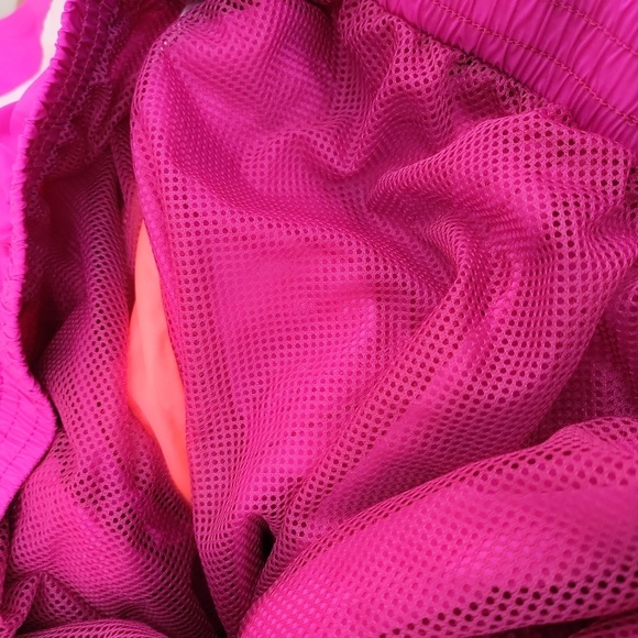 Fashion Nova Magenta Multi Colorblock Crop Pullover Windbreaker Jacket Size 1X - Picture 10 of 10